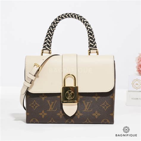 louis vuitton locky bb white|lousi vitton lock bb bag.